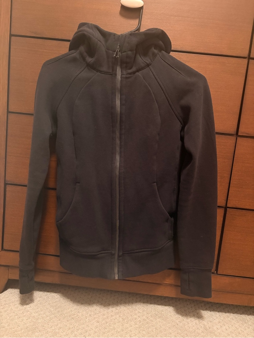 Black Lululemon Scuba Jacket